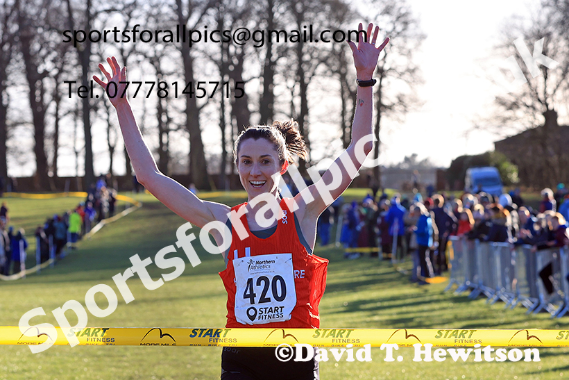 Senior womens 2025 Northern Cross Country Champs, Tatton Park, Knutsford, Cheshire. Photo: David T. Hewitson/Sports for All Pics